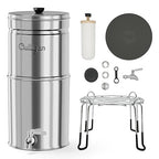 Culligan MaxClear 3 Gallon Gravity Water Filter System, Polished - Image 6