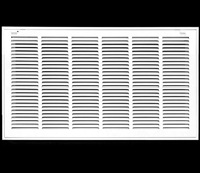 HVAC Premium 28 x 20 Duct Opening Steel Return Air Filter Grille, by HVACPremium