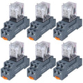 6PCS Electromagnetic Power Relay, 8-Pin 10 AMP 24V AC Relay Coil by VAMRONE