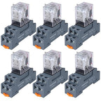6PCS Electromagnetic Power Relay, 8-Pin 10 AMP 24V AC Relay Coil by VAMRONE