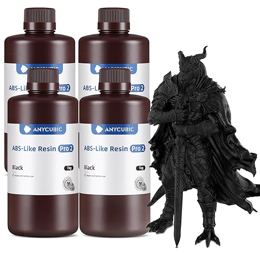 ANYCUBIC ABS-Like Resin Pro 2 Bundle, Upgraded 8K 3D Printer Resin by ANYCUBIC