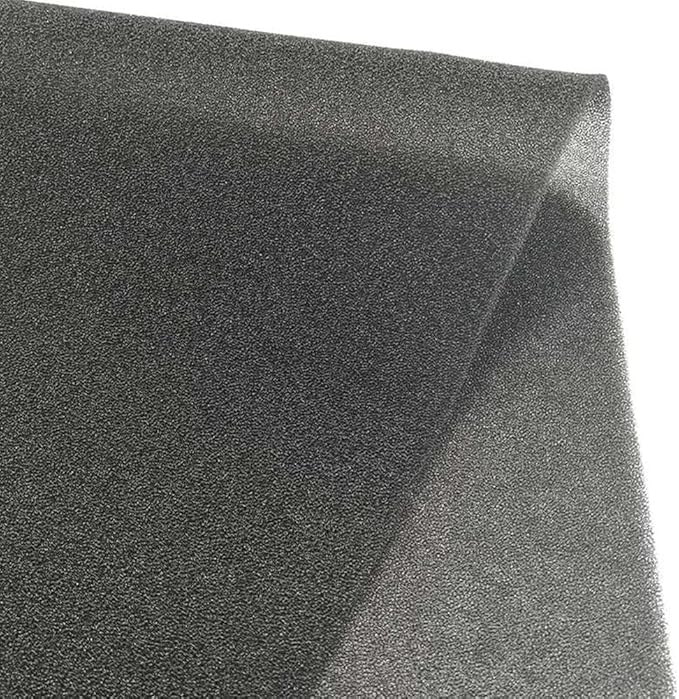 30PPI Air Filter Foam Sheet-Black Anti-Dust 3mm Thickness {Size:2M Length x 1M - Image 2