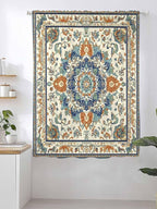 Sheer Curtains 63 Inch Length, Southwest Farmhouse Semi Sheer Curtains Light - Image 2
