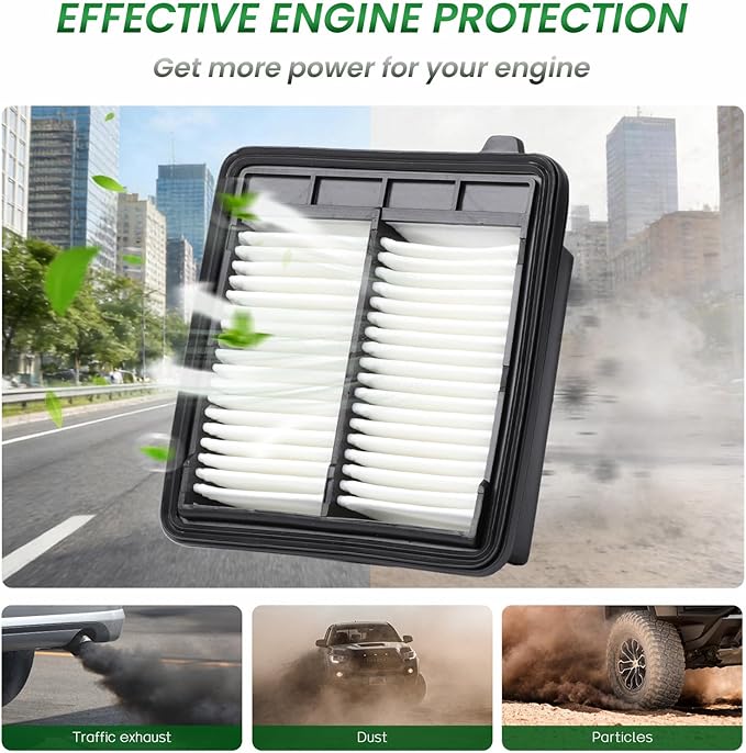 Cabin Engine Air Filter Kit CF11182, CA11041 Honda CR-Z L4-1.5L, only fit Hybrid - Image 5