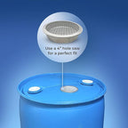 Aluminum Rain Barrel Screen - Image 3