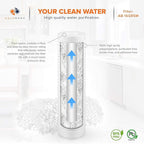 Aquaboon 5 Micron 10 x 2.5 Grooved Sediment Water Filter Replacement - Image 4