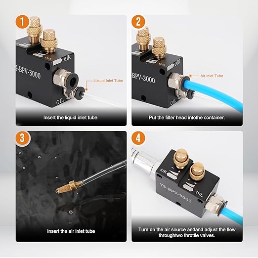 1/4" Coolant Mister with Magnet Base, CNC Cooling Spray - Image 5