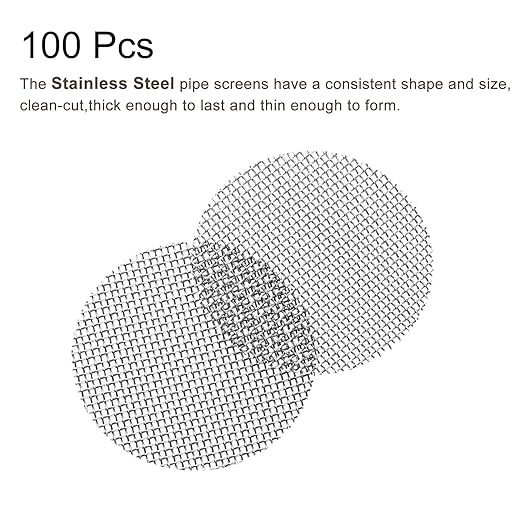 MECCANIXITY Pipe Screen Stainless Steel Screens, 5/8 Inch Diameter - Image 3