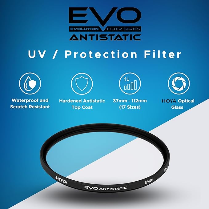 Hoya EVO Antistatic 55mm UV Filter — Camera Filters - Image 2