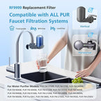 6 Pack RF9999 Faucet Mount Replacement Filter - Image 3