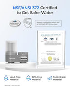 Waterdrop Water Filter for Sink Faucet, Visible Filter Housing, 320-Gallon Long - Image 8