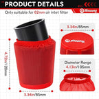 62mm Mini Bike Air Filter Cover - Image 2