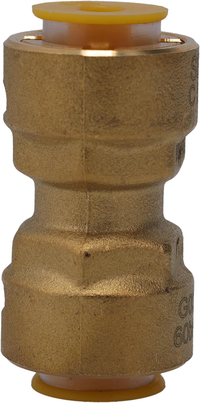 Supplying Demand SB1 5/8 Inch Quick Connect HVAC Brass Coupler Fitting - Image 5