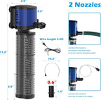 TARARIUM Aquarium Filter Powerful 260GPH - Image 4