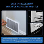 24x24 Return Air Grille, Return Air Vent Cover - Image 3