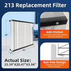 213 Replacement Air Filter, MERV 13, Actual Size: 20.47"x25.6"x3.94", Nominal - Image 3