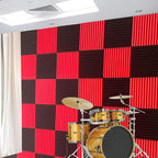 96 Pack Allxinlog Absorb the echo Acoustic Foam Panel Wedge Studio - Image 3