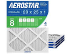 Aerostar 20x25x1 MERV 8 by AirFiltersDelivered