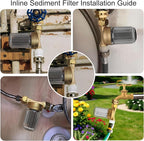 FA21 Washer Water Filter Reusable, brass garden hose filter - Image 5