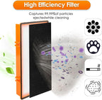 AER1 Filter 4 HEPA Filters + 8 Carbon Booster Filters Compatible - Image 3