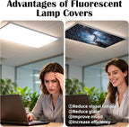 4 Pcs Fluorescent Light Covers - Image 5