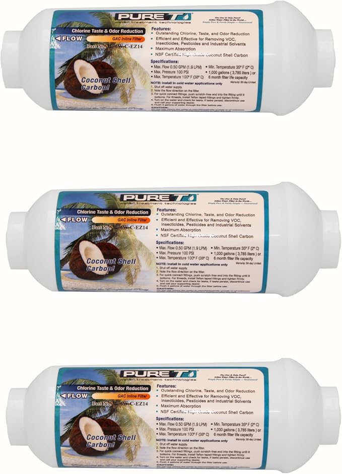PureT IL-6W-C-EZ-3, Lifetime of 1 Year or 700 Gallons by PureT