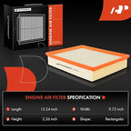 A-Premium Engine Air Filter Compatible - Image 2