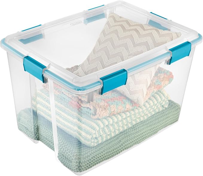 Sterilite 12-Pack Gasket Box, Weather-Resistant Storage Bins - Image 8