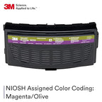 3M Versaflo Formaldehyde/HEPA Cartridge TR-6350N, NIOSH Approved, - Image 2