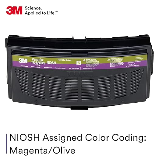 3M Versaflo Formaldehyde/HEPA Cartridge TR-6350N, NIOSH Approved, - Image 2