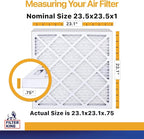 Filter King 23.5x23.5x1 Air Filter | 12-PACK | MERV 13 HVAC Pleated A/C Furnace - Image 2