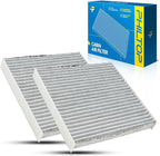 PHILTOP Cabin Air Filter w/Activated Carbon, Compatible by PHILTOP