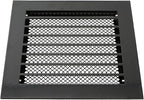 Repa Market 8" x 8" Inch Galvanized Black Soffit Vent Cover - Image 7