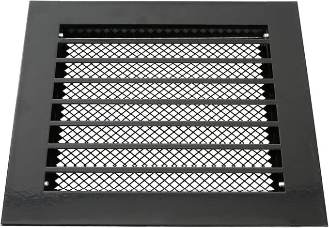 Repa Market 8" x 8" Inch Galvanized Black Soffit Vent Cover - Image 7
