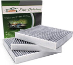 FUN-DRIVING 3 Pack FD182 Cabin air filter by FUN-DRIVING
