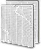 2 Pack H7124 H13 True HEPA Replacement Filter by Skydiras