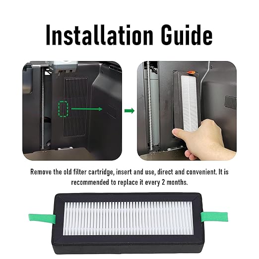 WALFRONT 2 Pcs Air Filter 3D Printer Filter 3D Printer Combo Replacement - Image 3