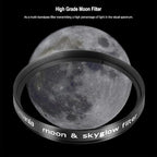 Astromania Telescope Moon Filter 2 Inch, Moon Skyglow Filter Reduces Moon Glare - Image 2
