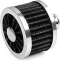 Air Intake Filter, 23MM High Flow Air Filter Cold Breather Turbo Vent Cleaner by Unknown