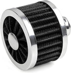 Air Intake Filter, 23MM High Flow Air Filter Cold Breather Turbo Vent Cleaner by Unknown