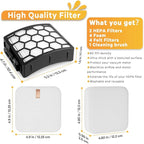 LA502 LA702 LA802 Replacement Filters - Image 3