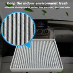 2pcs Cabin Air Filter JM200 Fits - Image 3