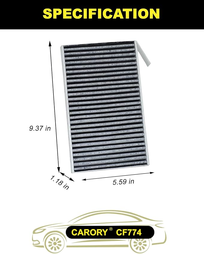Cabin Air Filter w/Activated Carbon - Image 2