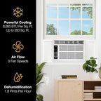 Whirlpool 8, 000 BTU Window Air Conditioner - Image 4