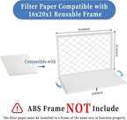 5 Pack 16x20x1 MERV 11 Air Filter Refills, Replaceable Filter Media only - Image 2