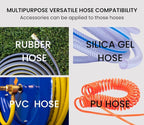 3/8 Inch Hose Barb to 1/4 Inch NPT Male Thread Brass Air Hose Barb Fittings - Image 3