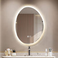 JSLJDM 700 X900 mm Illuminated Backlit LED Bathroom Mirror, Wall Mounted by JSLJDM