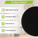 6 Pack Charcoal Filters for Kitchen Compost Bin, 6.7 Inch Compost Filters for - Image 2
