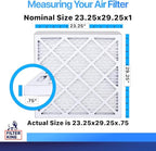 Filter King 23.25x29.25x1 Air Filter | 12-PACK | MERV 8 HVAC Pleated A/C - Image 2