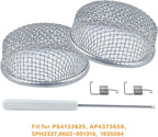 2 Pack RV Flying Insect Screen Furnace Vent Cover Bug Screens, 2.8 x 1.3 Inch - Image 5